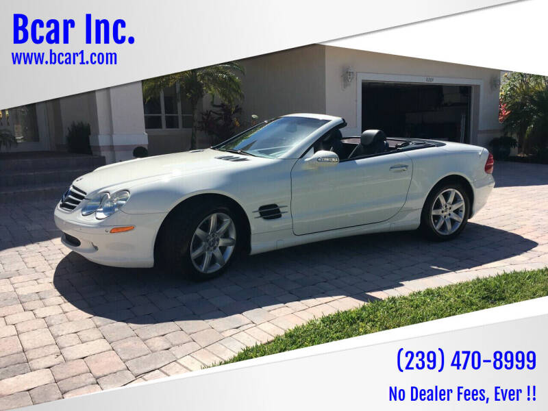 2003 Mercedes-Benz SL-Class for sale at Bcar Inc. in Fort Myers FL