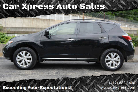 2014 Nissan Murano for sale at Car Xpress Auto Sales in Pittsburgh PA