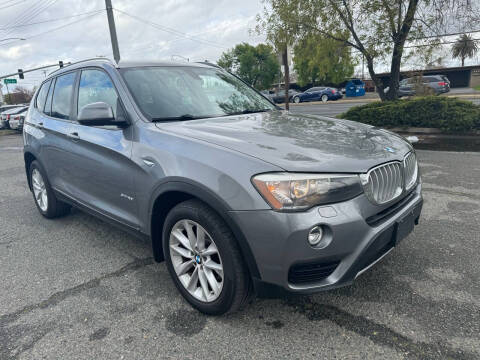 2017 BMW X3 for sale at All Cars & Trucks in North Highlands CA