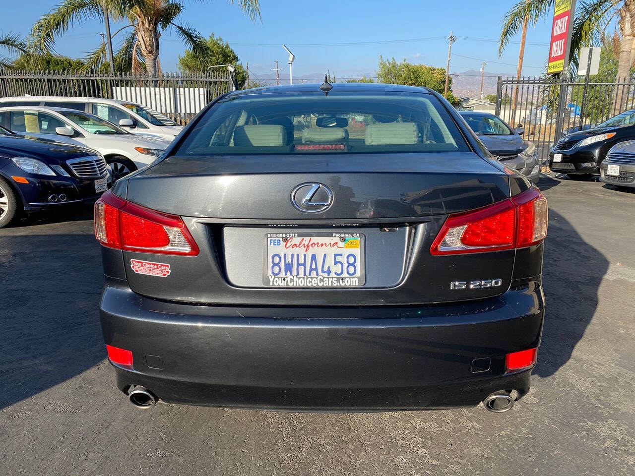 2011 Lexus IS 250 for sale at Your Choice Cars in Pacoima, CA