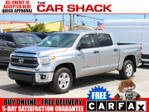 2015 Toyota Tundra for sale at The Car Shack in Hialeah FL