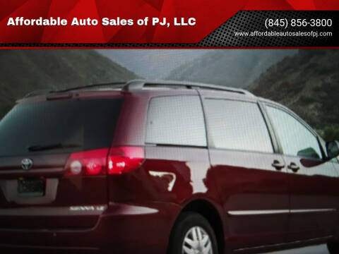 2008 Toyota Sienna for sale at Affordable Auto Sales of PJ, LLC in Port Jervis NY