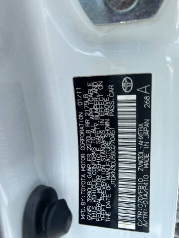 2011 Toyota Prius One