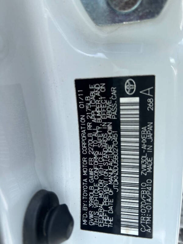 2011 Toyota Prius One