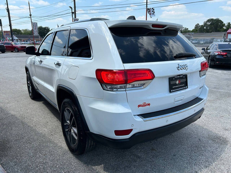 2019 Jeep Grand Cherokee for sale at SPENCER AUTO SALES in South Houston, TX