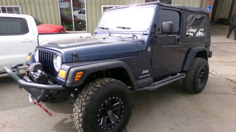 2004 Jeep Wrangler for sale at John Roberts Motor Works Company in Gunnison CO