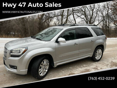 2015 GMC Acadia for sale at Hwy 47 Auto Sales in Saint Francis MN