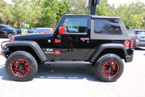 2008 Jeep Wrangler for sale at DeWitt Motor Sales in Sarasota FL