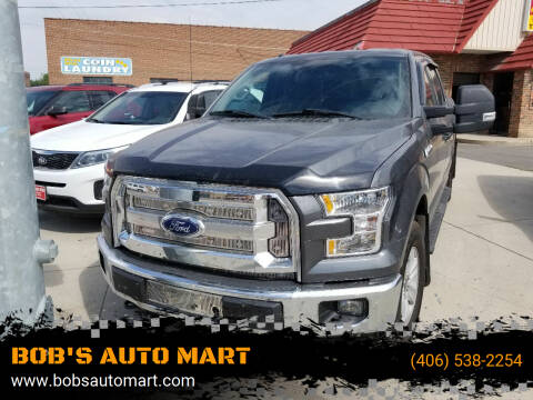 2015 Ford F-150 for sale at BOB'S AUTO MART in Lewistown MT