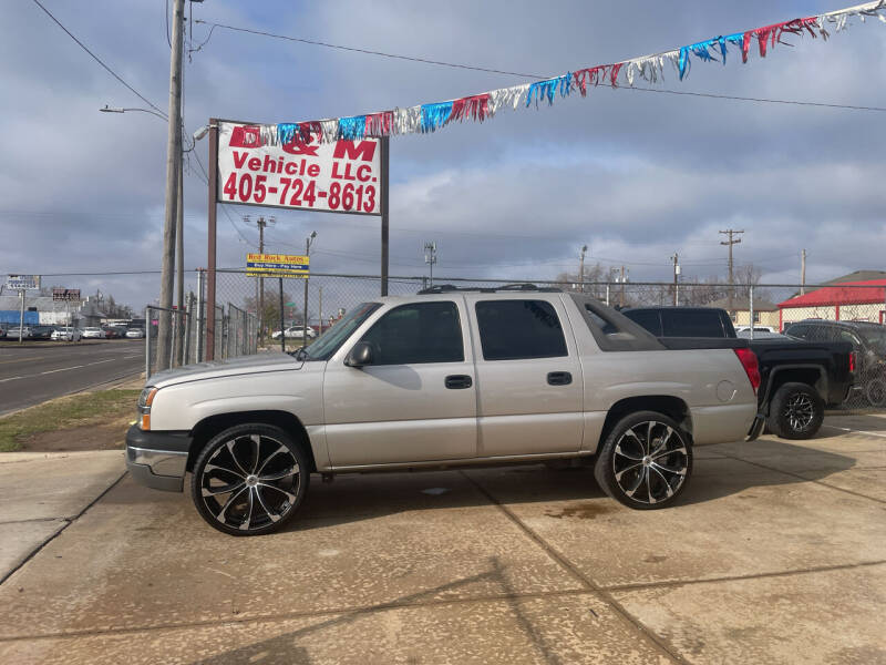 2004 Chevrolet Avalanche for sale at D & M Vehicle LLC in Oklahoma City OK