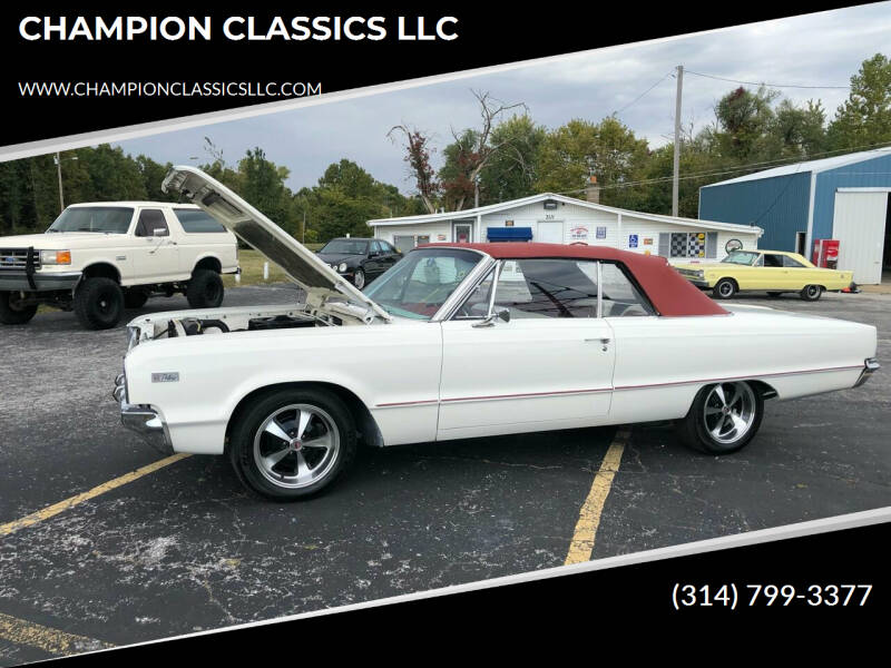 1965 Dodge Polara for sale at CHAMPION CLASSICS LLC in Foristell MO