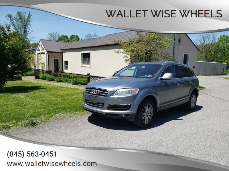 2008 Audi Q7 for sale at Wallet Wise Wheels in Montgomery NY