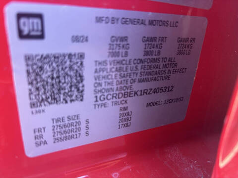 2024 Chevrolet Silverado 1500 Custom