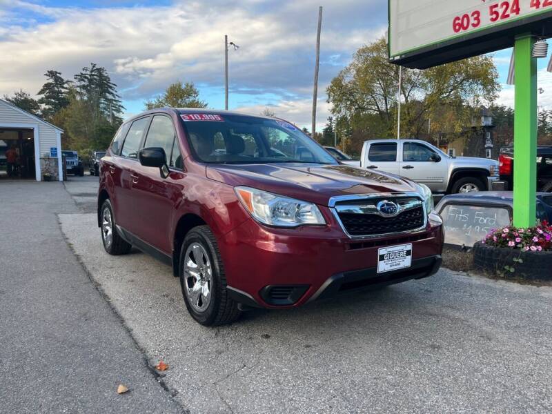2014 Subaru Forester for sale at Giguere Auto Wholesalers in Tilton NH