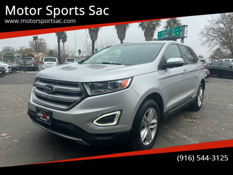 2018 Ford Edge for sale at Motor Sports Sac in Sacramento CA