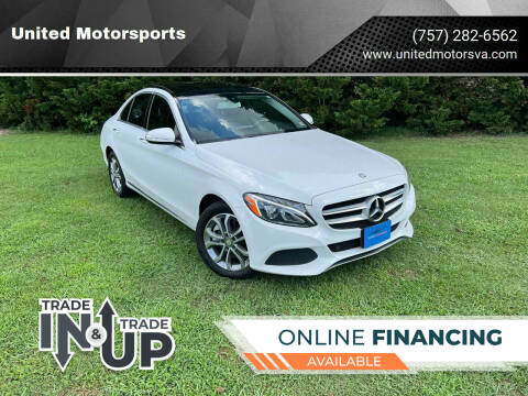 2015 Mercedes-Benz C-Class for sale at United Motorsports in Virginia Beach VA