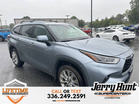 2020 Toyota Highlander Hybrid for sale at Jerry Hunt Supercenter in Lexington NC