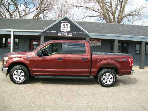 2015 Ford F-150 for sale at 55 West Auto Sales in Corcoran MN