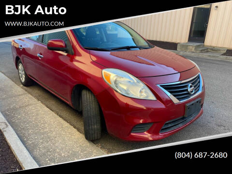 2012 Nissan Versa for sale at BJK Auto in Mineral VA