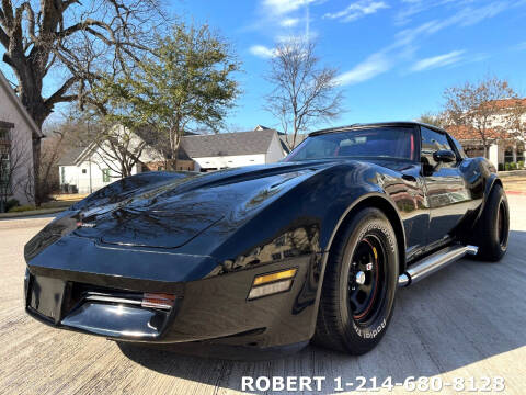 1981 Chevrolet Corvette for sale at Mr. Old Car in Dallas TX