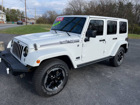2014 Jeep Wrangler Unlimited for sale at Toys With Wheels in Carlisle PA