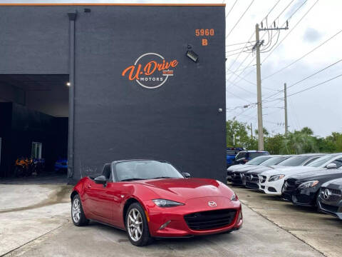 2016 Mazda MX-5 Miata for sale at U Drive Motors in Hollywood FL