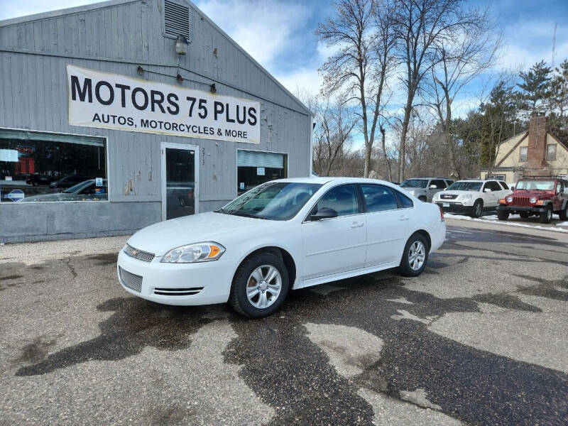 2012 Chevrolet Impala for sale at Motors 75 Plus in Saint Cloud MN