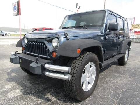 2007 Jeep Wrangler Unlimited for sale at AJA AUTO SALES INC in South Houston TX