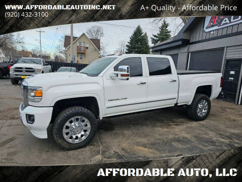2018 GMC Sierra 2500HD for sale at AFFORDABLE AUTO, LLC in Green Bay WI