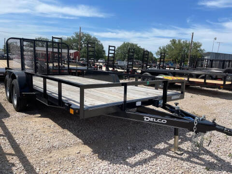 2023 DELCO  - Utility Trailer 83&quot; X  for sale at LJD Sales in Lampasas TX