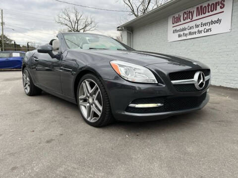 2013 Mercedes-Benz SLK for sale at Oak City Motors in Garner NC