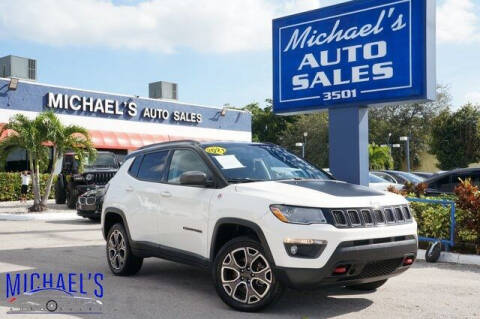 2021 Jeep Compass for sale at Michael's Auto Sales Corp in Hollywood FL