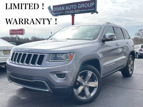 2014 Jeep Grand Cherokee for sale at Divan Auto Group in Feasterville Trevose PA