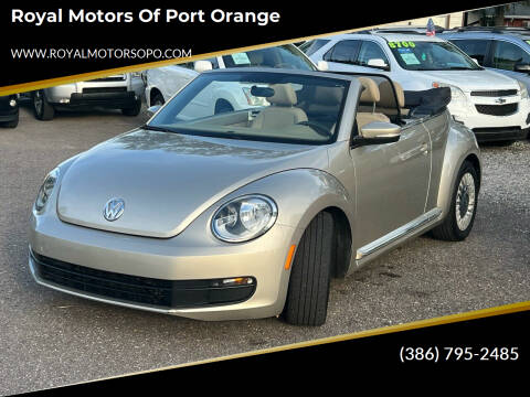 2014 Volkswagen Beetle Convertible for sale at Royal Motors of Port Orange in Port Orange FL