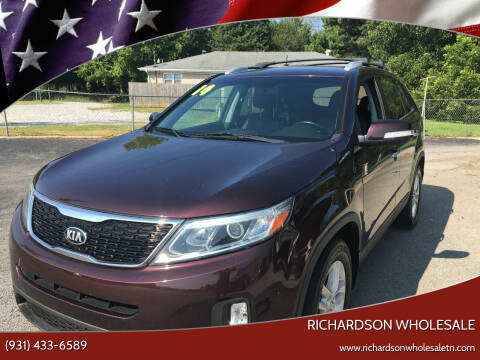 2014 Kia Sorento for sale at RICHARDSON WHOLESALE in Fayetteville TN