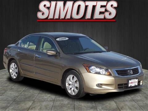 2008 Honda Accord for sale at SIMOTES MOTORS in Minooka IL