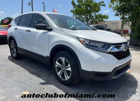 2019 Honda CR-V for sale at AUTO CLUB OF MIAMI, INC in Miami FL