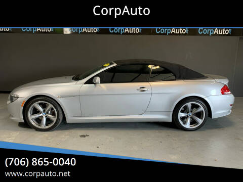 2008 BMW 6 Series for sale at CorpAuto in Cleveland GA