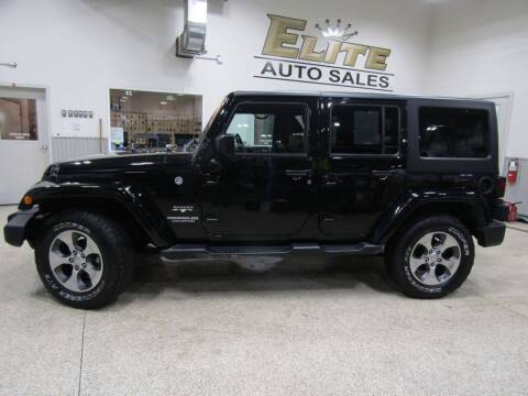 2017 Jeep Wrangler Unlimited for sale at Elite Auto Sales in Ammon ID