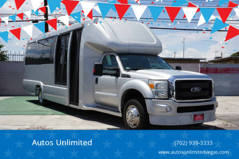 2014 Ford F-550 Super Duty for sale at Autos Unlimited in Las Vegas NV