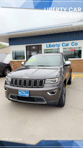 2017 Jeep Grand Cherokee for sale at LIBERTY CAR COMPANY in Waterloo IA
