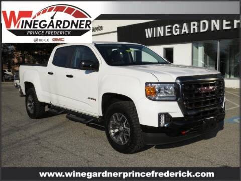 2021 GMC Canyon for sale at Winegardner Auto Sales in Prince Frederick MD