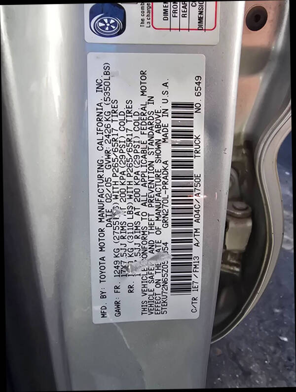 2005 Toyota Tacoma PreRunner V6