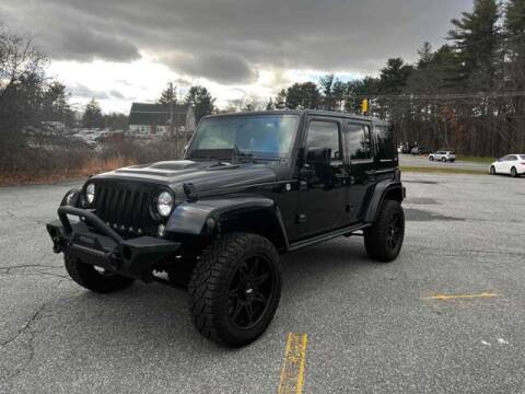 2015 Jeep Wrangler Unlimited for sale at J & E AUTOMALL in Pelham NH