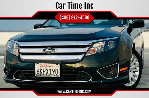 2010 Ford Fusion Hybrid for sale at Car Time Inc in San Jose CA