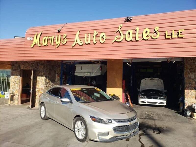 2016 Chevrolet Malibu for sale at Marys Auto Sales in Phoenix AZ