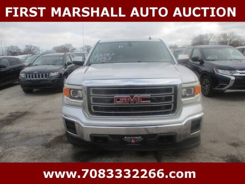 2014 GMC Sierra 1500 for sale at First Marshall Auto Auction in Harvey IL
