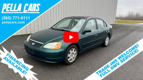 2002 Honda Civic for sale at Pella Cars LLC in Brockport NY