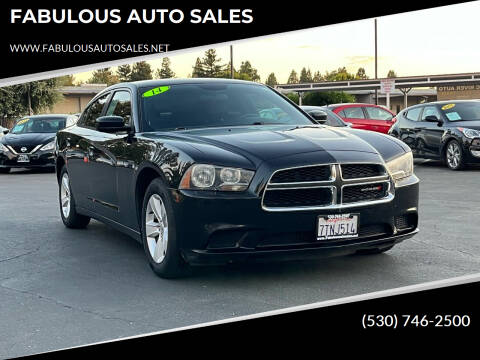 2014 Dodge Charger for sale at FABULOUS AUTO SALES in Davis CA
