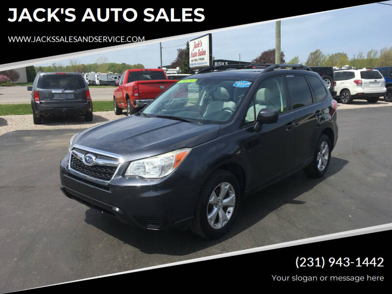 2015 Subaru Forester for sale at JACK'S AUTO SALES in Traverse City MI